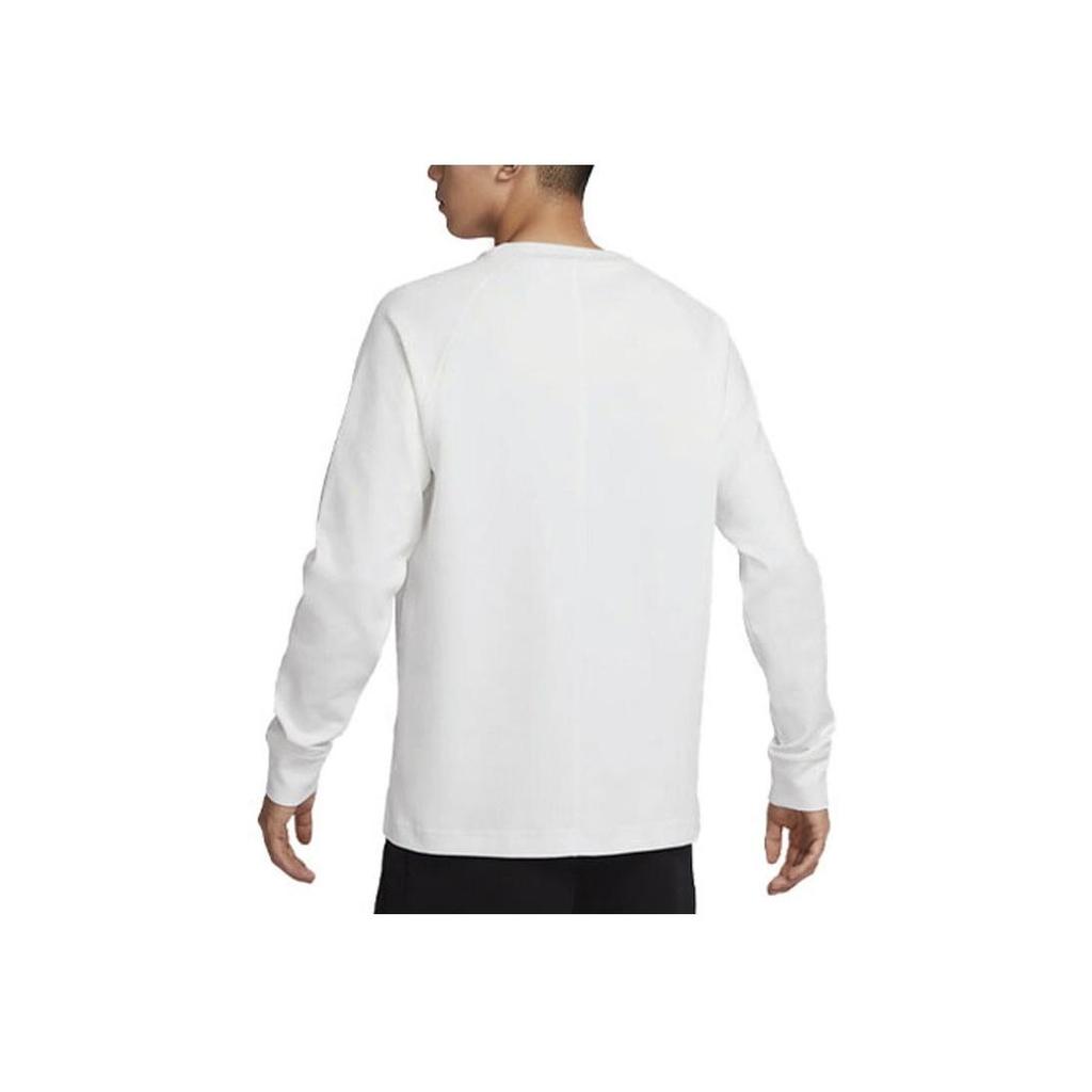 Nike Colorblock Raglan Rundhals-Pullover Sweatshirt mit Reißverschluss-Dekoration Herren Sweatshirt Weiß FD9881-121