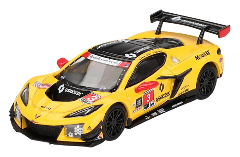 MINI GT Scale Chevrolet Corvette Z06 IMSA 24 Hours of Daytona 2024 Corvette Racing by Pratt Miller Motorsports Model 1/64 Model GT3.R #3 (Finished