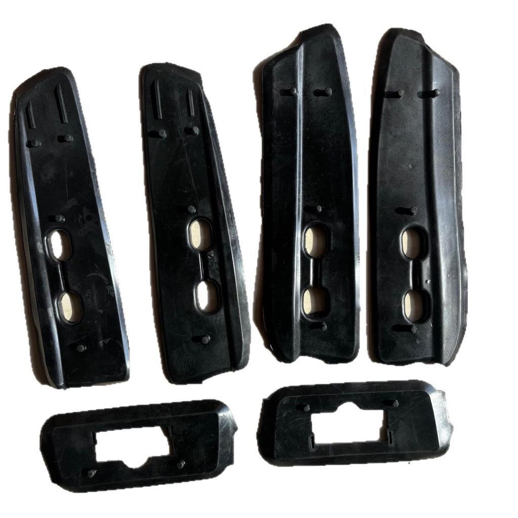 Dachgepäckträger Lederpolster für Prado FJ150 (2010-2022) - Schwarz
