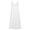 Suspender Nightgown Women's Summer Cotton Court Style Sexy Long Dress Lace Princess Pajamas Embroidered Chest Pad Can Be Worn Outside Loungewear