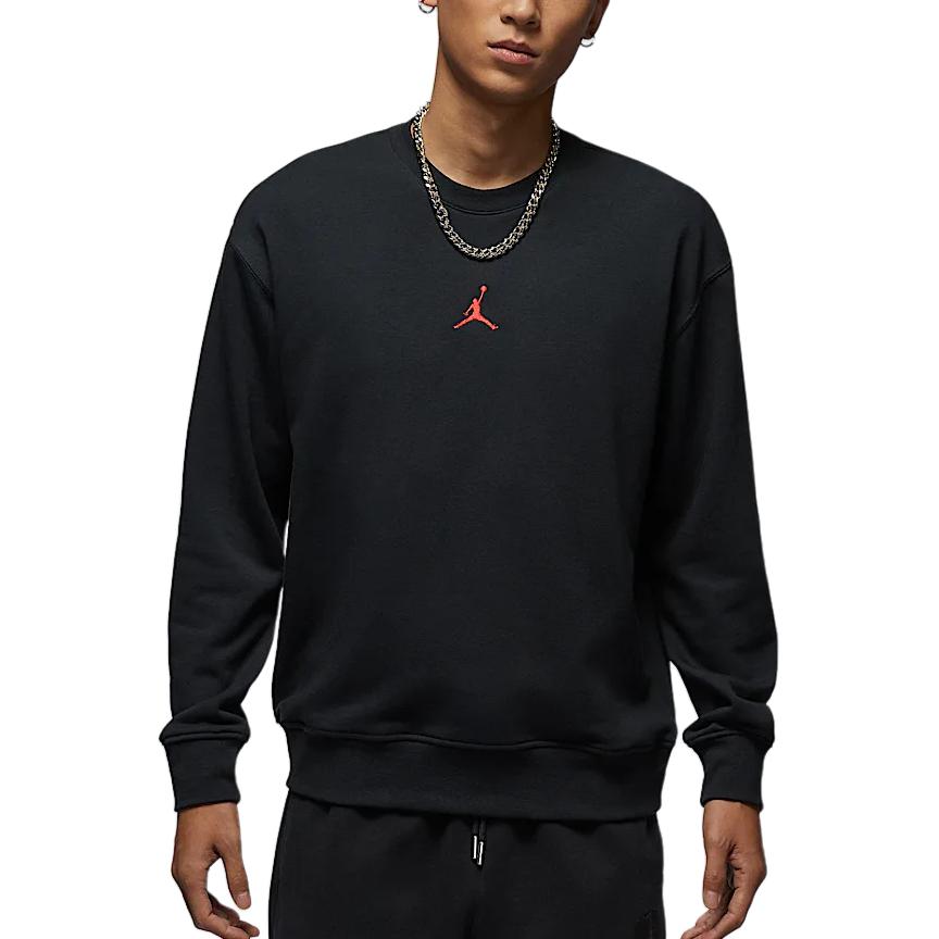 Jordan MJ FLC CREW GCEL Sweatshirt Men's Black IB5605-010