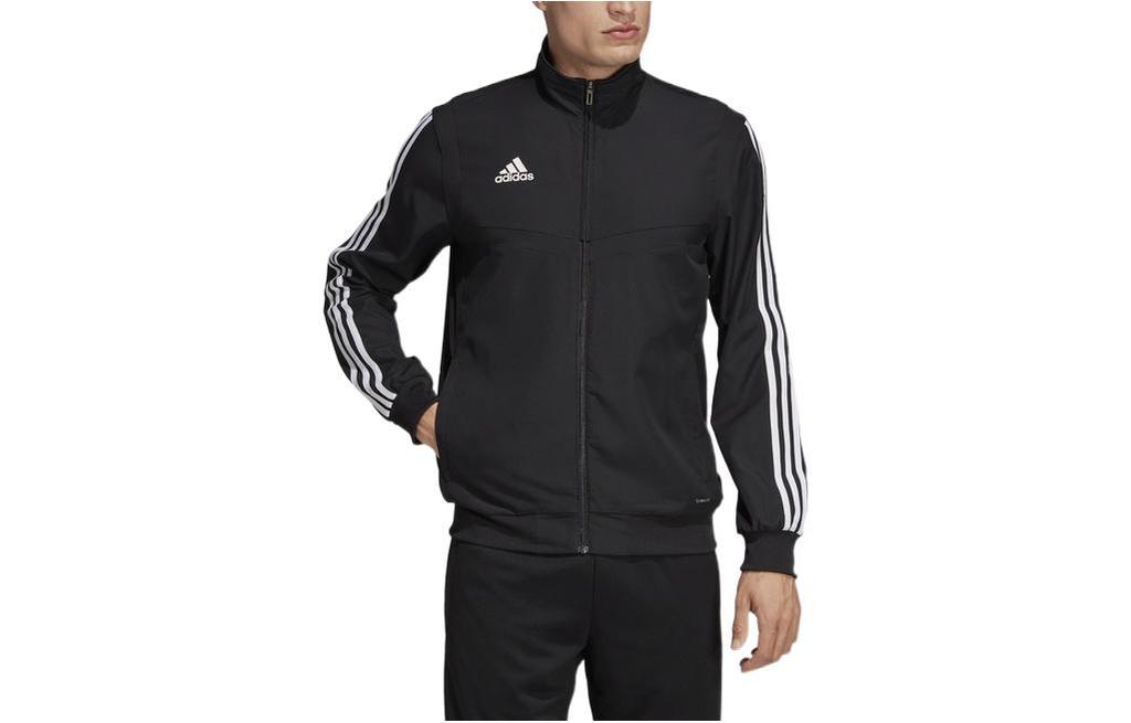 adidas Jackets Men's Black Stand Collar Moderate Other DJ2591