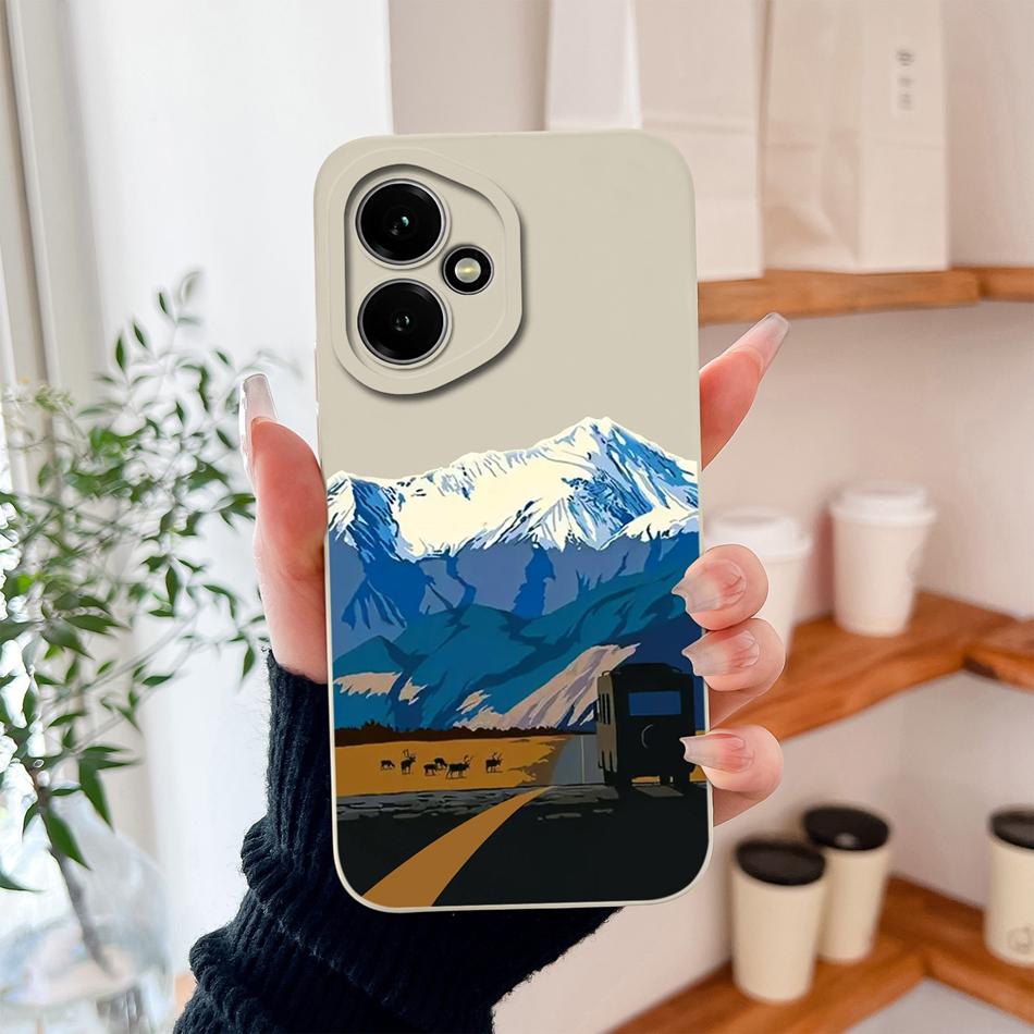 For Honor 400 Pro Phone Case Cute Astronaut Liquid Silicone Full Coverage Anti Drop Soft Back Shell For Honor400 5G Bumper Capa