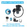 Motorcycle Ignition Switch Fuel Gas Tank Cap Cover Seat Handle Locks Keys For Honda CRF250 CRF 250L 250LA CRF250L CRF300L