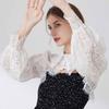 Chiffon False Collar Lace Sunscreen Cardigan Cute Clothes Accessories  Girl