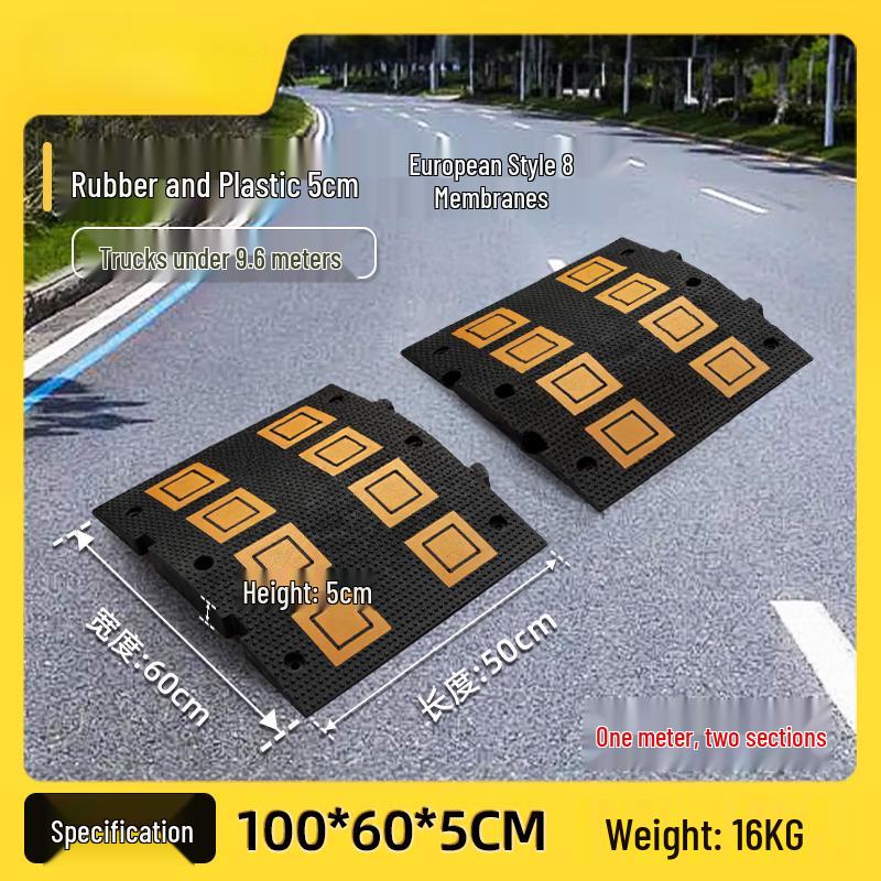 Modular Rubber Speed Bump