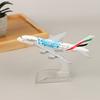 16Cm Alloy Aircraft Model Of Uae Expo Air  Airlines Airways Airplane Model Airplane Diecast Metal Planes Ornament
