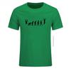 Evolution des Calisthenics Herren T-Shirt Mode Rundhals Hip-Hop Sommer Harajuku Baumwolle T-Shirt Druck T-Shirt Camisa Streetwear