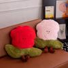 Rose Flower Plush Pillow - Soft Sofa Cushion & Stuffed Toy