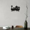 Metal Wall Art Farmhouse Rustic Windmill Barn Tractor Rooster Kitchen Garden Office Housewarming Gift