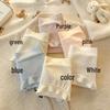 Women's Seamless Mid-Waist Antibacterial Cotton Panties - Plus Size Hip-Wrapping, 100% Baby Cotton.