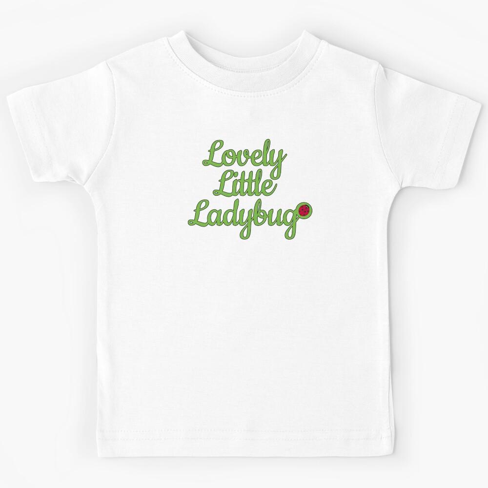 Cute Ladybug Kids T-Shirt 110