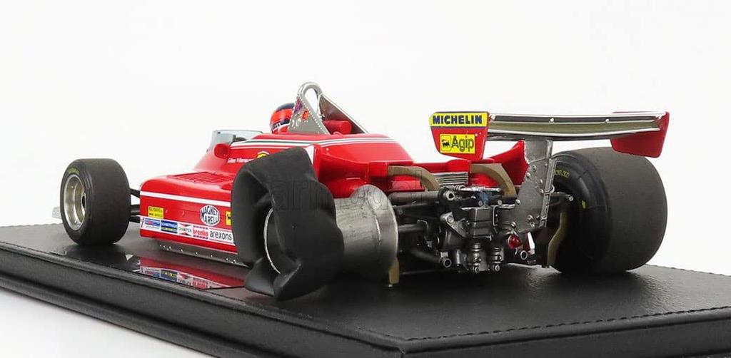 GP REPLICAS Scale Ferrari F1 312 T4 Dutch Grand Prix 1979 Gilles Villeneuve Ferrari GILLES VILLENEUVE GP002CN Limited To 500 Units 1/18 #12