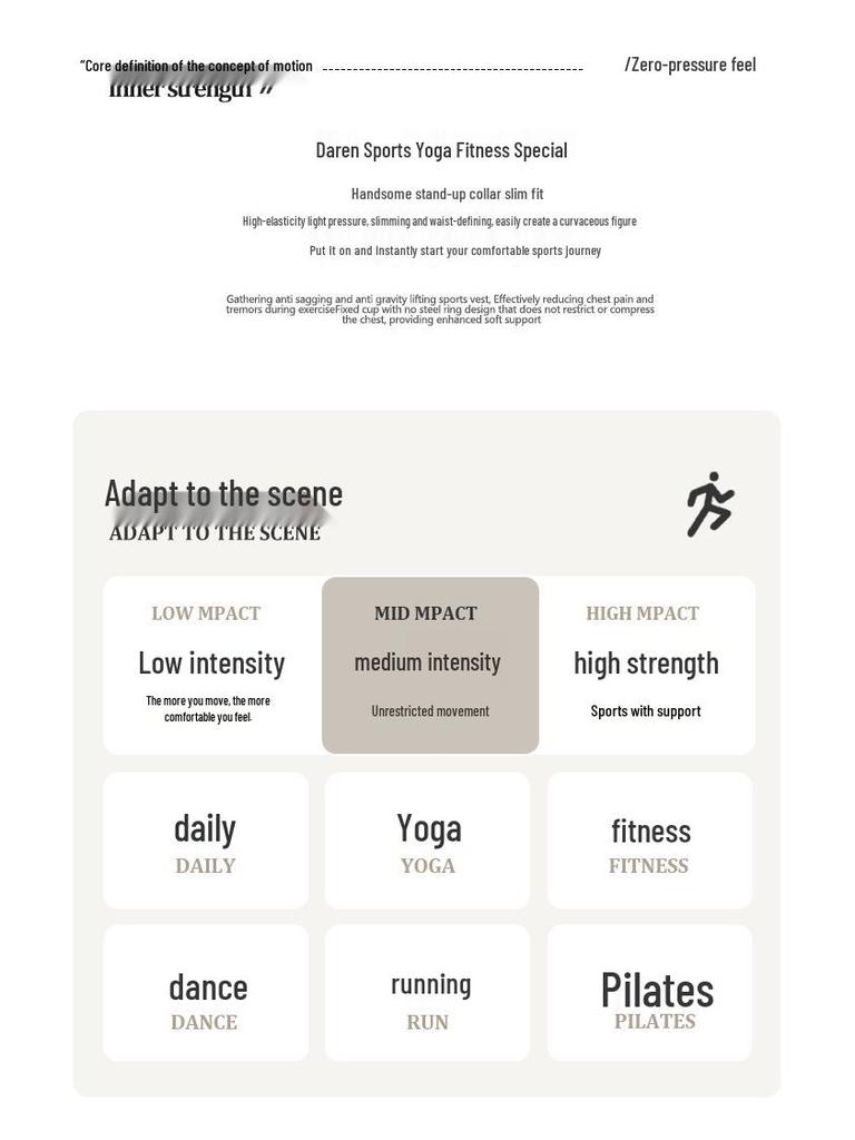 Damen High-End Outdoor Radfahren & Fitness Stehkragen Yoga Jacke