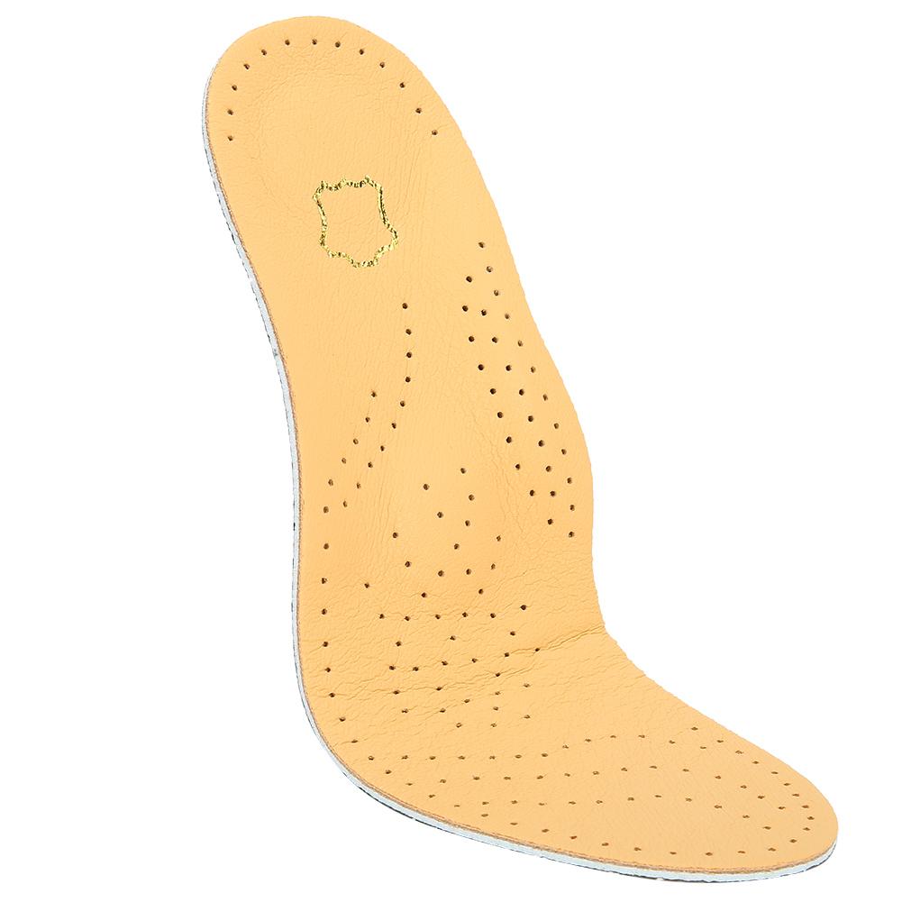 Orthopedic Foot Arch Support Insole Anti Slip Breathable Foot Correction Insole (Yellow)(37-38 )