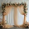 Tenda Esterna per Celebrazione Matrimonio - Garza a Rete per Decorazioni Festa