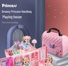 Children's Castle Role-Playing Set: Princess Doll, Hut, and Fruit Cutting Toy for Ages 3-6