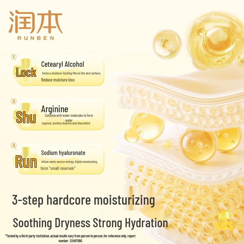 Runben Kids Anti-Chapping Moisturizing Lotion 2-Pack