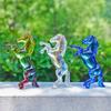 2026 Zodiac Horse Statue Feng Shui Collection Crystal Light Luxury Horse Sun Catcher Ornament Home Desktop Decoration