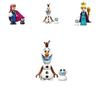 Frozen Minifigure Anna Elsa Olaf With Scepter Lamp Non-toxic And Recyclable Abs Material