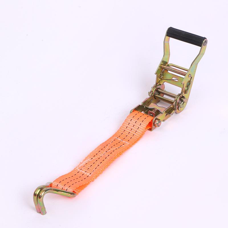 Cargo Lashing Strap Manual Tensioner 3.8cm Rack + Polyester Strap + Hook