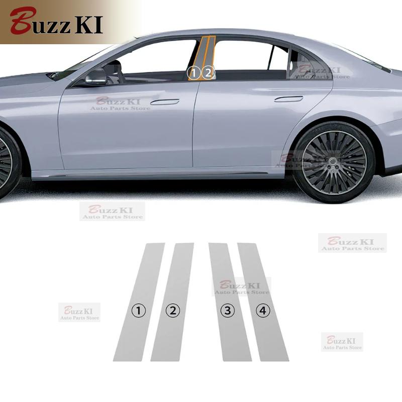 for Mercedes Benz E Class W214 2024 2025 TPU Invisible Transparent Window Pillar Film Headlight Rearview Car Film Repair Sticker