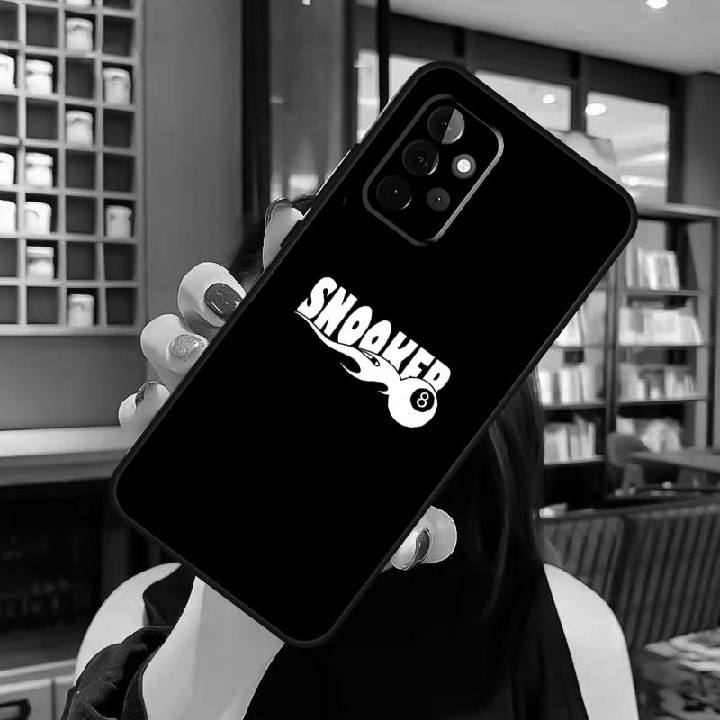 Billiards Snooker 8 Ball Case For Samsung Galaxy A33 A06 A05 A16 A26 A36 A56 A32 A52 A15 A53 A13 A34 A54 A14 A35 A55