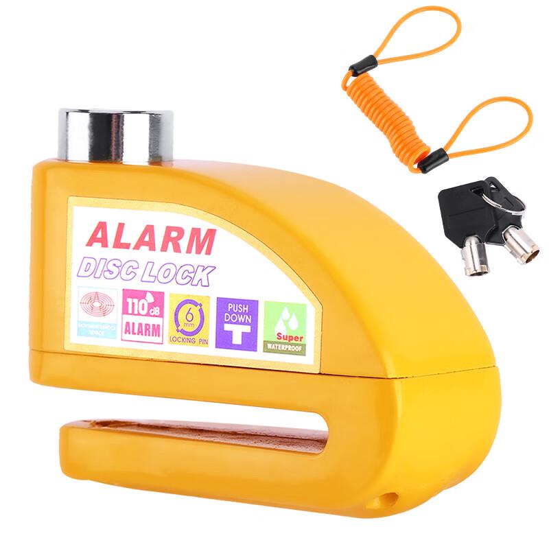 Bicycle & Motorcycle Disc Brake Alarm Lock