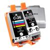 Set di Cartucce d'Inchiostro Huiwei Compatibile PGI-35 per Stampanti Portatili Canon