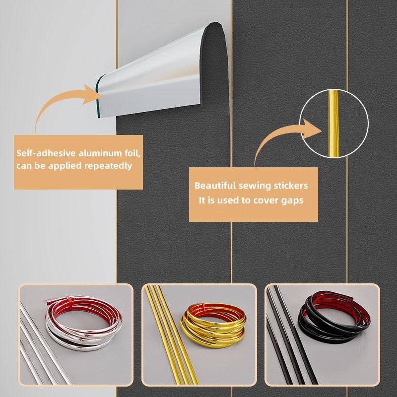 Strukturierte selbstklebende Tapete - 50 cm breit Wasserdichte Wandverkleidung für Schlafzimmer/Wohnzimmer, 3D-Relief DIY-Dekoration