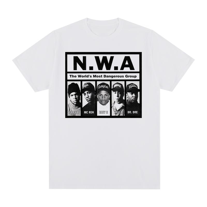 

NWA Hip Hop Cool Vintage tshirt Swag Skate Streetwear Y2K 90s Cotton Unisex T shirt New TEE TSHIRT Womens tops S