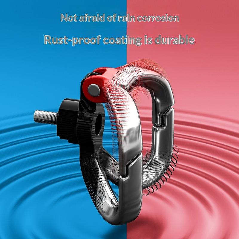 Motorcycle Helment Hook Holder Universal Alloy Dual Hook Luggage Shopping Bag Hangers Aluminum Alloy Motorcycle Accessories