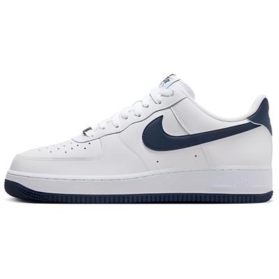 Air Force 1 '07 Beyaz Gece Yarısı Laciverdi 2024 Spor Ayakkabı FJ4146-104