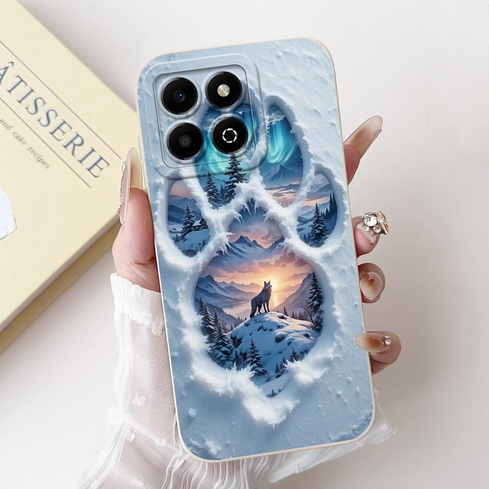 For Honor X6B Case Cover Silicone Fashion Luxury Cute Cartoon Cat Cool Painted Shockproof Phone Case For Honor JDY-LX1 JDY-LX2