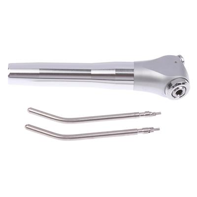 Dental 3 Way Syringe Handpieces Air Water+2 Autoclavable Nozzle Stainless Steel Aluminum Dentistry Instrument For Dental Lab