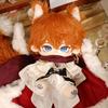 20cm Original Boy Doll Su Han White Wool Cotton Doll Magnetic Tail High Stuffed Animals Handsome Ins Doll Gift for Friends