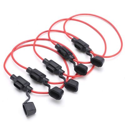 5/10pcs Automobile Plug-in Fuse Holder In-Line Mini Blade Fuse Holder Rated Voltage Is 12V 20A  Replacement of Wearing Parts