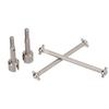 Rear Drive Shaft Solid Axle RC Stainless Steel Rear Axle Drive Shaft Suitable for Remote Control Enthusiasts