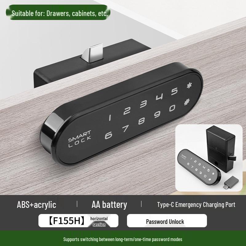 Schuhschrank Smart Fingerabdruck- & Passwortsperre für Hauseingang & Umkleideraum