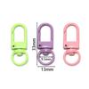 New Color Spray Paint Door Buckle Keychain: DIY Doll Pendant for Phone & Bag