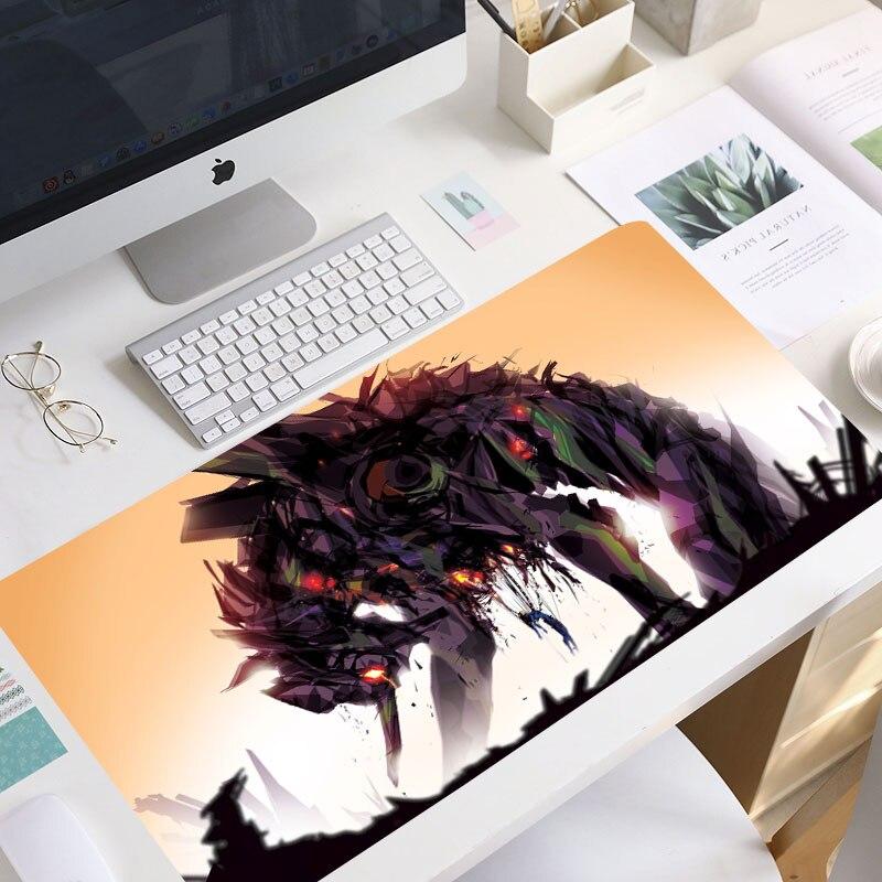 Mouse Pad Evangelion Logo Computer Laptop Anime Keyboard Mouse Mat Large Mouse Pad Gamer Mouse Pad Keyboard Laptop Mouse Pad Mat