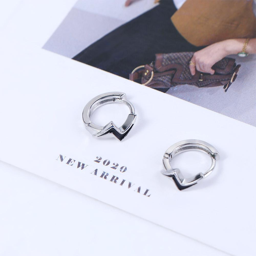 Street Wear Créatif Boucles d'Oreilles Anneau Fête Punk Femmes Boucle d'Oreille Boucles d'Oreilles Coréennes Accessoires Hommes