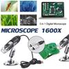 3 In 1 USB Digital Microscope Portable LED Magnifier Microscopes  Laboratory Use