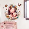 Mother's Love Wall Sticker Self-Adhesive Removable PVC for Bedroom Living Room Hallway Home Decor Art