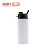 1-10PCS 600ml Aluminum Sports Water Bottle Leak Proof Lightweight Design for Cycling Hiking Gym BPA Free Canteen