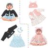 Doll Clothes Wear For 20-22 Inch Baby Reborn Doll 50-55cm Doll Clothes And Acssories