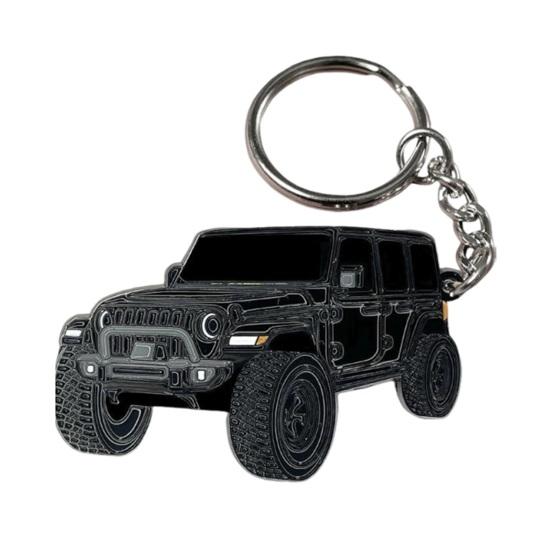 Keychain Pendant, Pickup Truck Shape Portable Keychain, Multiple Colors Great Gift for Off-Road Enthusiasts