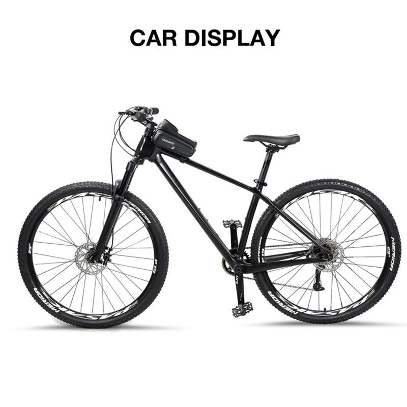 Fahrradtasche Vorderrrohr Touchscreen Rahmen Wasserdichte Handyhülle Radfahren Mountainbike Zubehör