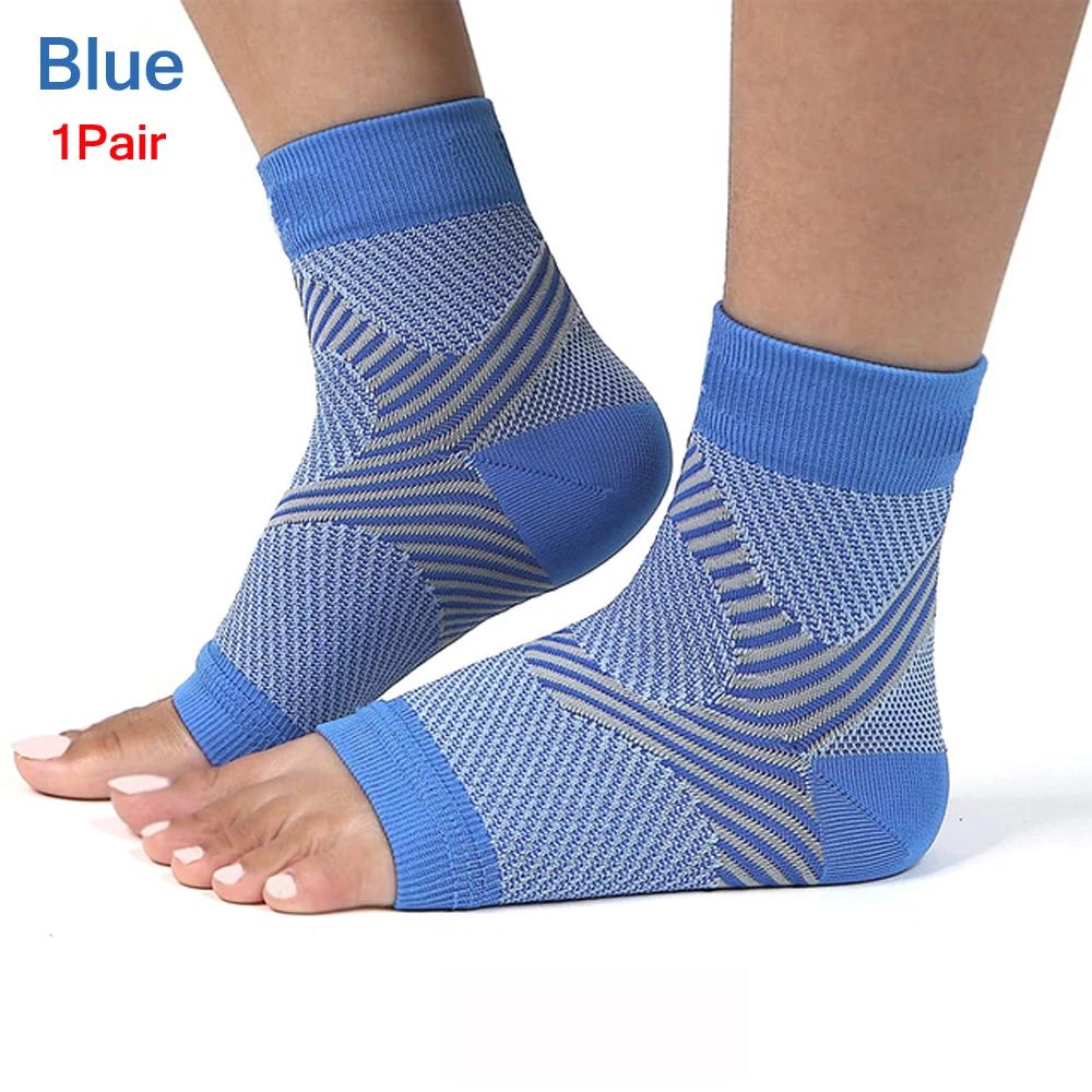 Langlebig und sicher 1 Paar Sport-Knöchelbandage Kompressions-Fasziitis-Socken Ärmel Fuß- und Fußgewölbeunterstützung. Fersenschmerzen Achillessehnenentzündung Linderung