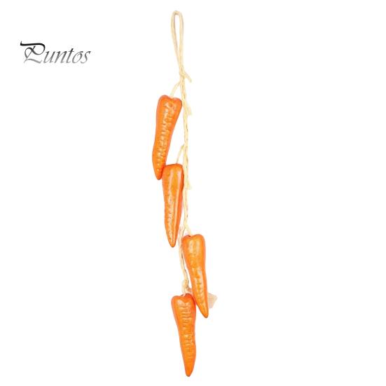 Rustic Kitchen Wall Decorations Artificial Hanging Vegetables String, Simulation Pendants, Farmhouse for Decor Decor, Realistic Foam Vegetable